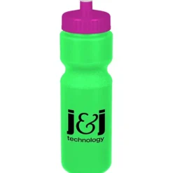 Sport Bottle with Push Pull Lid - 28 oz - Colors