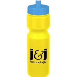 Sport Bottle with Push Pull Lid - 28 oz - Colors