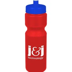 Sport Bottle with Push Pull Lid - 28 oz - Colors