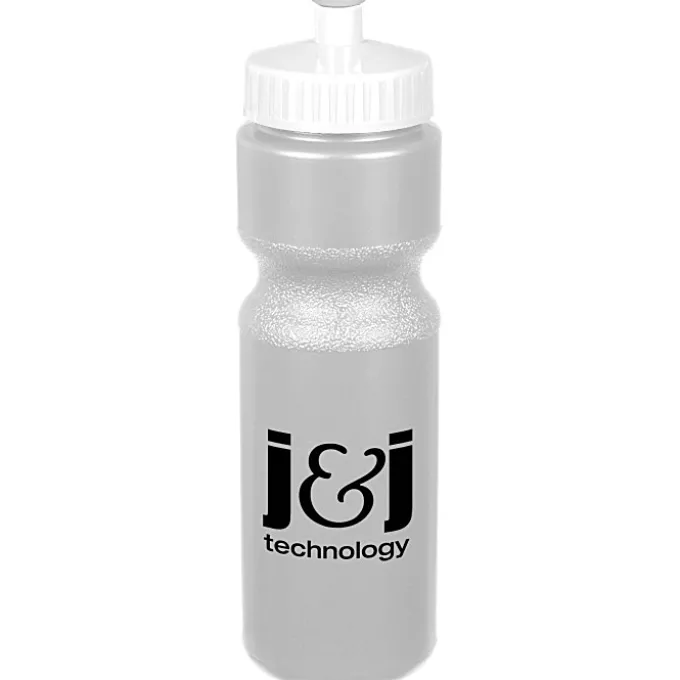 Sport Bottle with Push Pull Lid - 28 oz - Colors