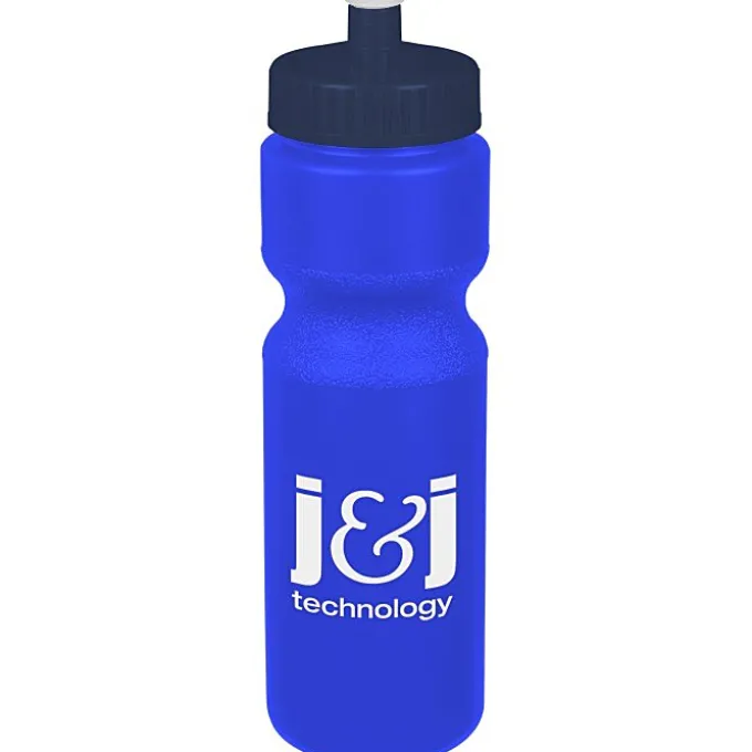 Sport Bottle with Push Pull Lid - 28 oz - Colors