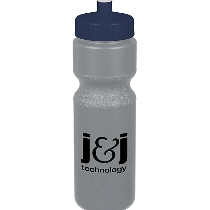 Sport Bottle with Push Pull Lid - 28 oz - Colors