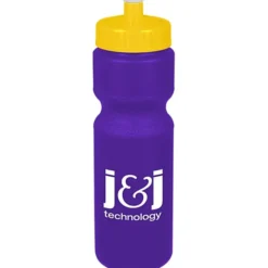 Sport Bottle with Push Pull Lid - 28 oz - Colors