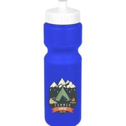 Sport Bottle with Push Pull Lid - 28 oz - Colors - Full Color