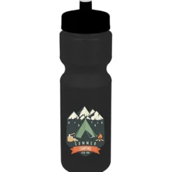 Sport Bottle with Push Pull Lid - 28 oz - Colors - Full Color