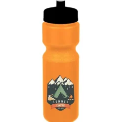 Sport Bottle with Push Pull Lid - 28 oz - Colors - Full Color