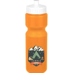 Sport Bottle with Push Pull Lid - 28 oz - Colors - Full Color