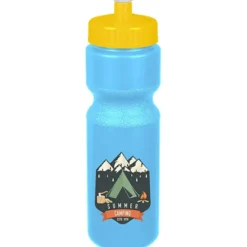 Sport Bottle with Push Pull Lid - 28 oz - Colors - Full Color