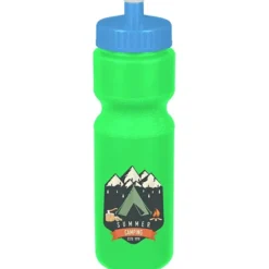Sport Bottle with Push Pull Lid - 28 oz - Colors - Full Color