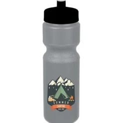 Sport Bottle with Push Pull Lid - 28 oz - Colors - Full Color