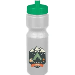Sport Bottle with Push Pull Lid - 28 oz - Colors - Full Color