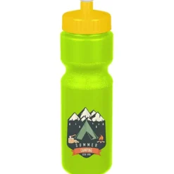 Sport Bottle with Push Pull Lid - 28 oz - Colors - Full Color