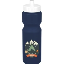 Sport Bottle with Push Pull Lid - 28 oz - Colors - Full Color