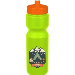 Sport Bottle with Push Pull Lid - 28 oz - Colors - Full Color
