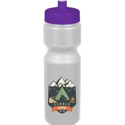 Sport Bottle with Push Pull Lid - 28 oz - Colors - Full Color