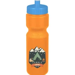 Sport Bottle with Push Pull Lid - 28 oz - Colors - Full Color