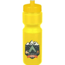 Sport Bottle with Push Pull Lid - 28 oz - Colors - Full Color