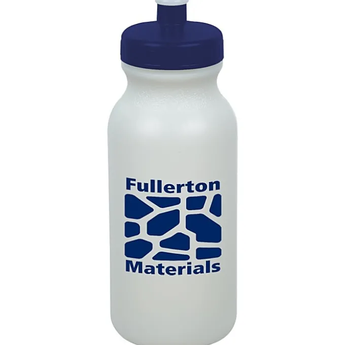 Sport Bottle with Push Pull Lid - 20 oz - Glow in Dark