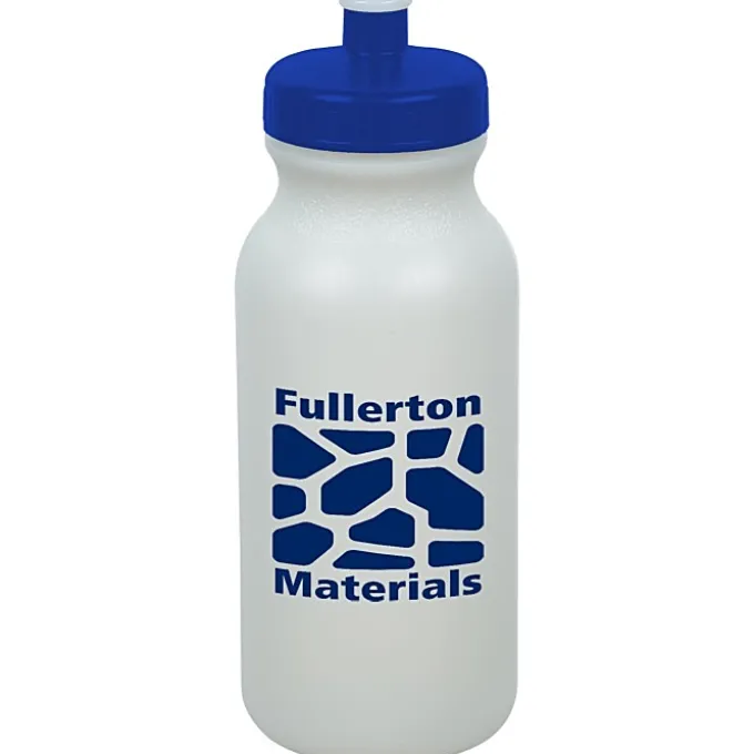 Sport Bottle with Push Pull Lid - 20 oz - Glow in Dark
