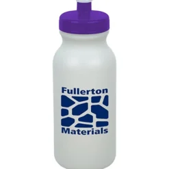 Sport Bottle with Push Pull Lid - 20 oz - Glow in Dark