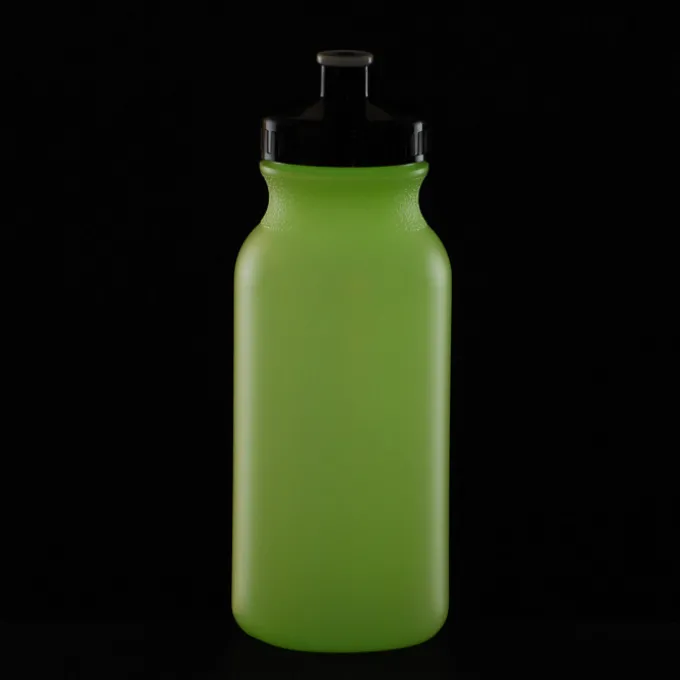 Sport Bottle with Push Pull Lid - 20 oz - Glow in Dark