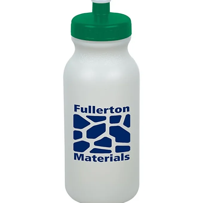 Sport Bottle with Push Pull Lid - 20 oz - Glow in Dark