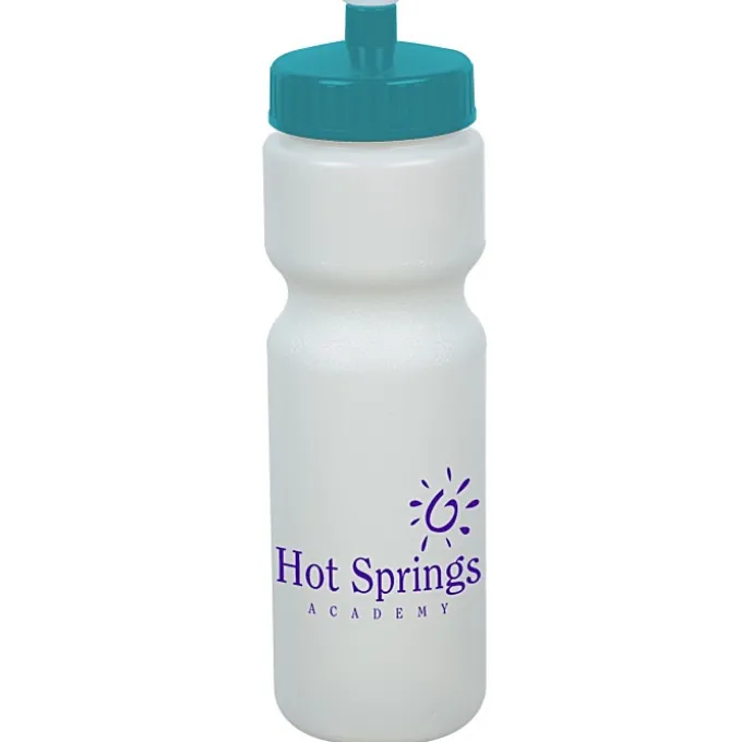 Sport Bottle with Push Pull Lid - 28 oz - Glow in Dark