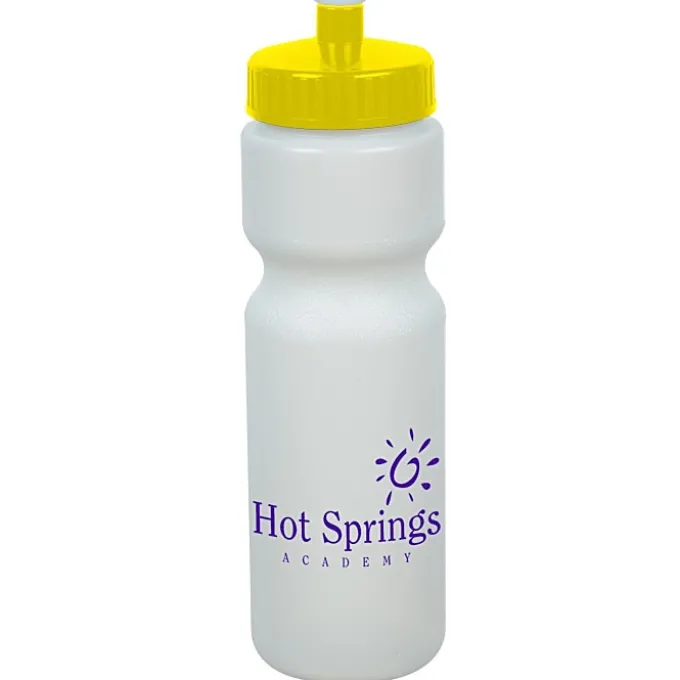 Sport Bottle with Push Pull Lid - 28 oz - Glow in Dark