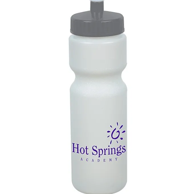 Sport Bottle with Push Pull Lid - 28 oz - Glow in Dark