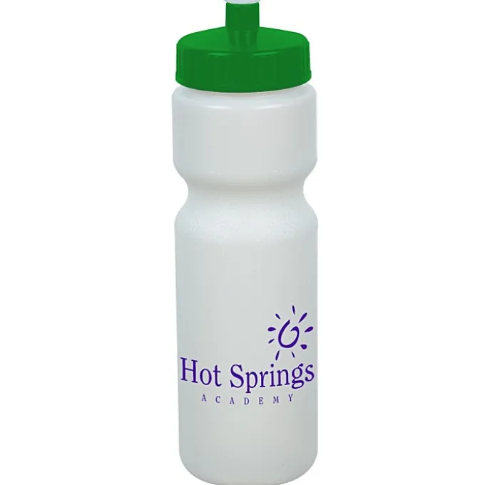 Sport Bottle with Push Pull Lid - 28 oz - Glow in Dark