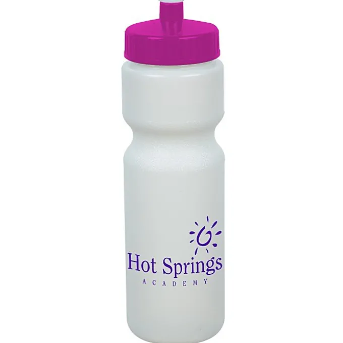 Sport Bottle with Push Pull Lid - 28 oz - Glow in Dark