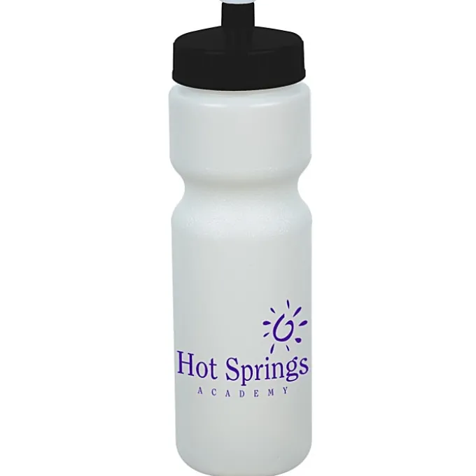 Sport Bottle with Push Pull Lid - 28 oz - Glow in Dark