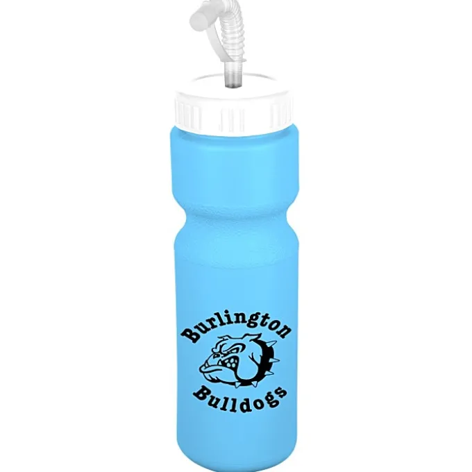 Sport Bottle with Straw Lid - 28 oz - Colors
