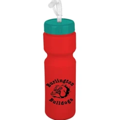 Sport Bottle with Straw Lid - 28 oz - Colors