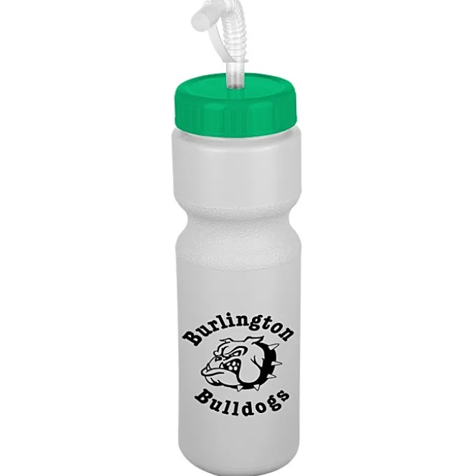 Sport Bottle with Straw Lid - 28 oz - Colors