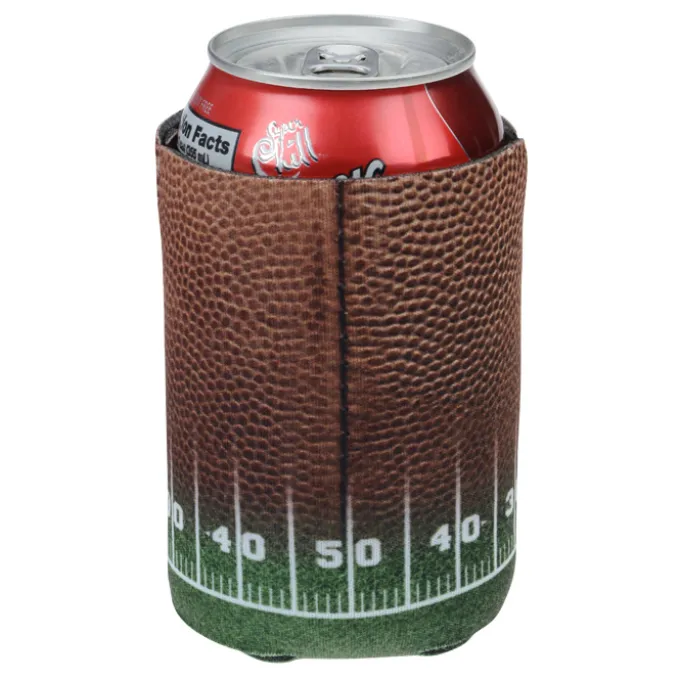 Sports Action Pocket Can Holder - Football Field