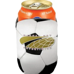 Sports Action Pocket Can Holder - Soccer