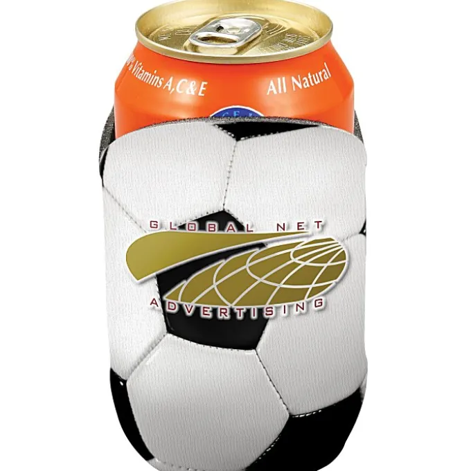 Sports Action Pocket Can Holder - Soccer