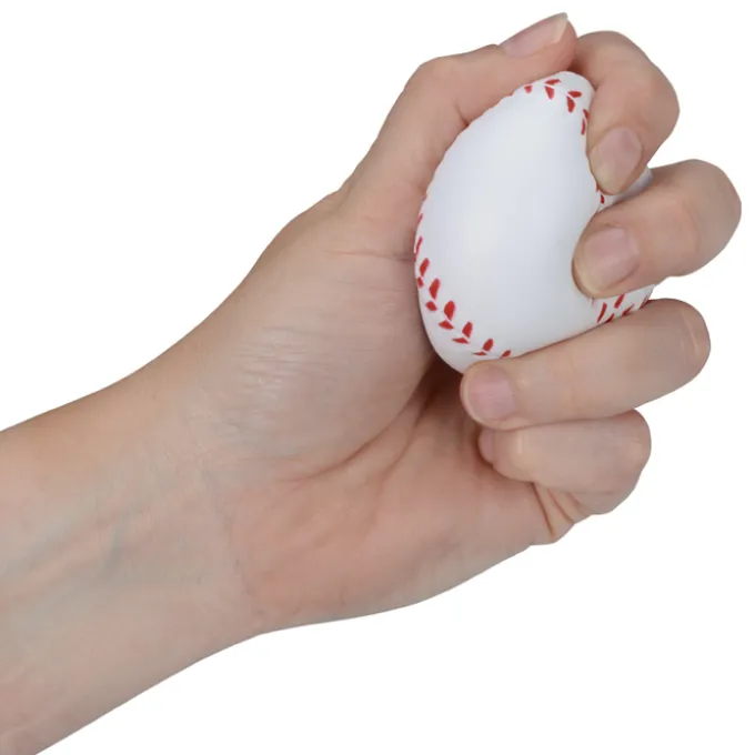 Sports Squishy Stress Reliever - Baseball - 24 hr