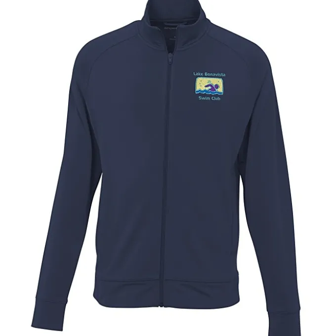 Sport-Wick Stretch Fleece Warm-Up Jacket - Men's