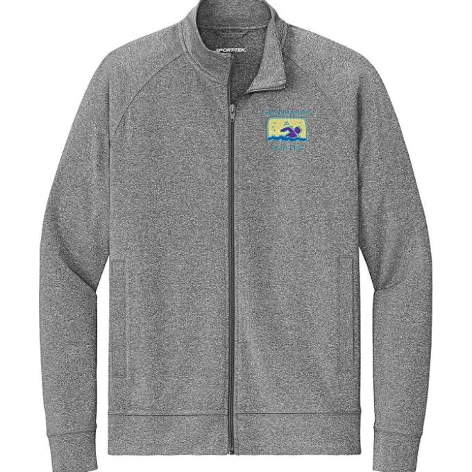 Sport-Wick Stretch Fleece Warm-Up Jacket - Men's