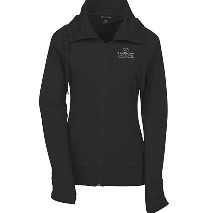 Sport-Wick Stretch Full-Zip Jacket - Ladies' - Embroidered