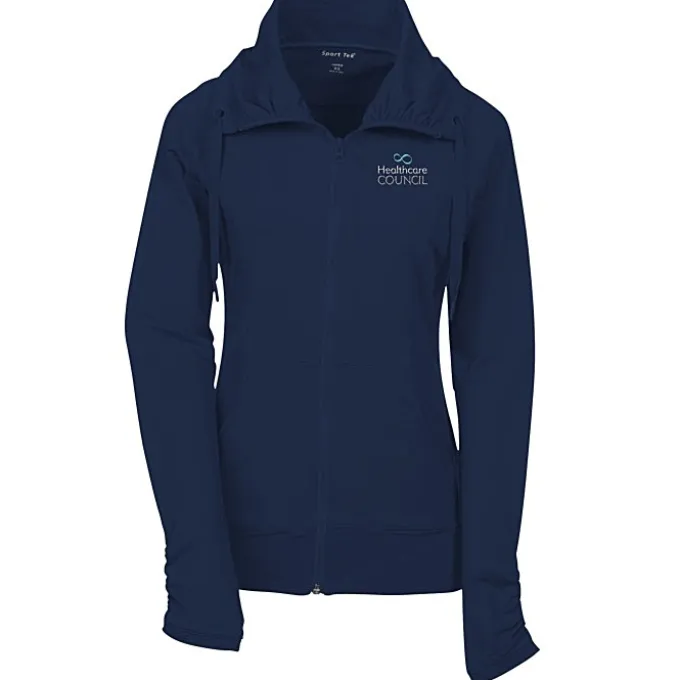 Sport-Wick Stretch Full-Zip Jacket - Ladies' - Embroidered