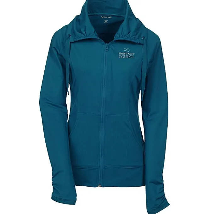 Sport-Wick Stretch Full-Zip Jacket - Ladies' - Embroidered