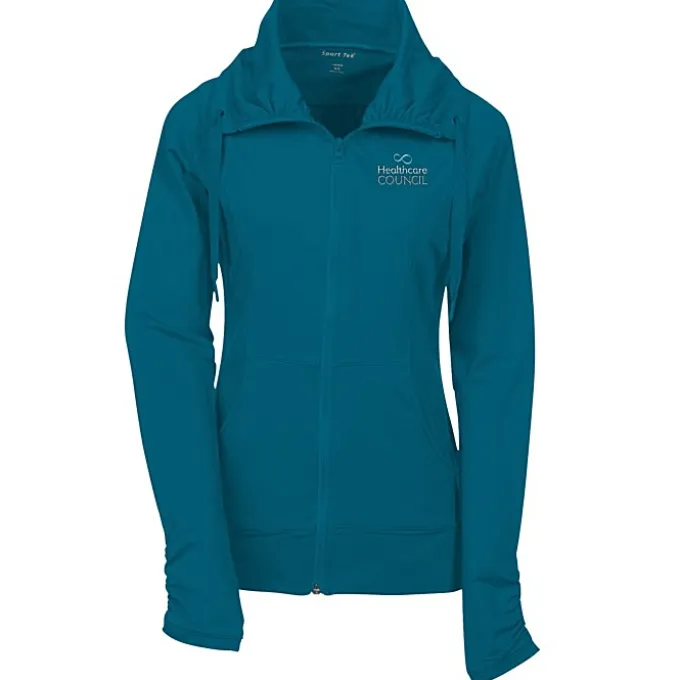 Sport-Wick Stretch Full-Zip Jacket - Ladies' - Embroidered