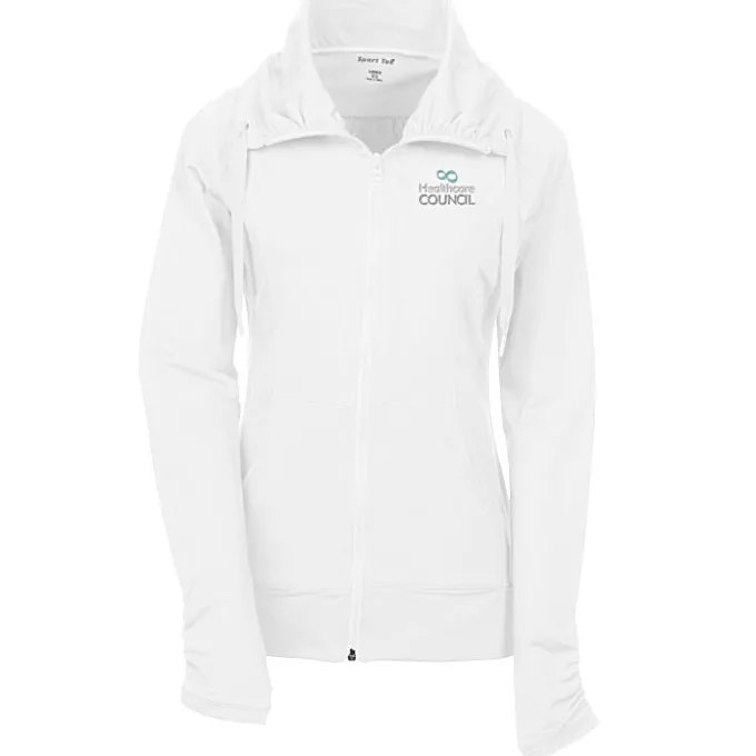 Sport-Wick Stretch Full-Zip Jacket - Ladies' - Embroidered - 24 hr