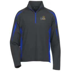 Sport-Wick Stretch 1/2-Zip Colorblock Pullover - Men's - Embroidered - 24 hr
