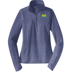 Sport-Wick Stretch 1/2-Zip Pullover - Ladies' - Embroidered - 24 hr