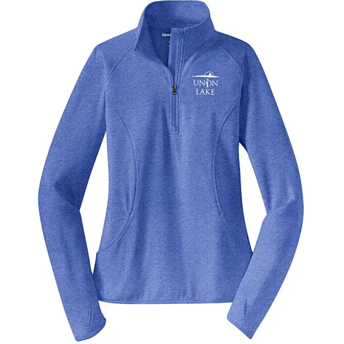 Sport-Wick Stretch 1/2-Zip Pullover - Ladies' - Screen