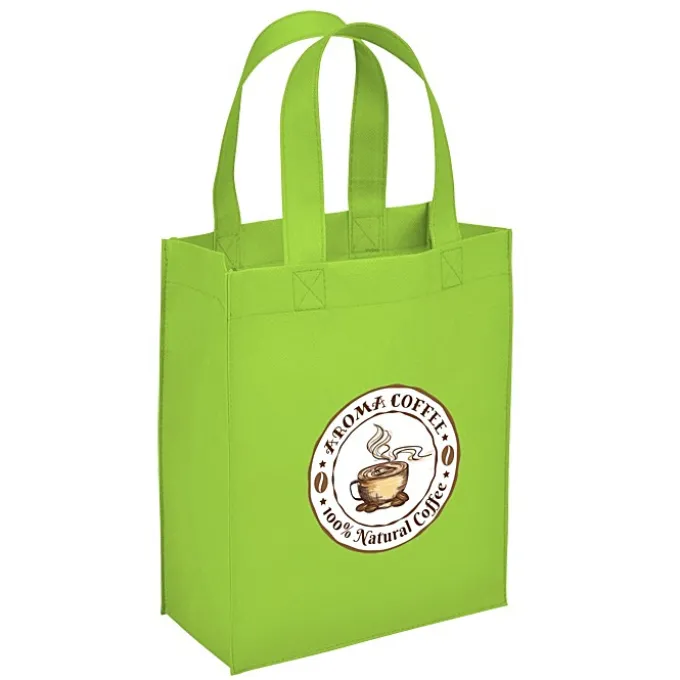 Spree Shopping Tote - 10 inches x 8 inches - Full Color
